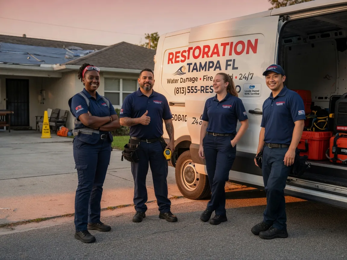 Water Damage Restoration company in Barling, AR